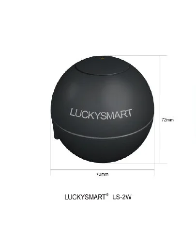 Счастливая LS-2W Wi-Fi гидролокатор беспроводной эхолот 130fT(70 м) Lithuim батарея на мобильный телефон облицовка площадка/коврик/настил/Накладка/IOS/Android (упаковка