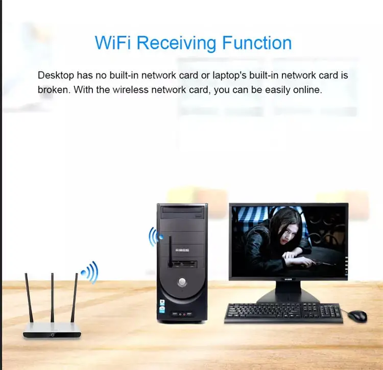 Спутниковый приемник wifi usb адаптер 150 Мбит/с mt7601 чипсет 2 0 Беспроводной 802.11n ключ