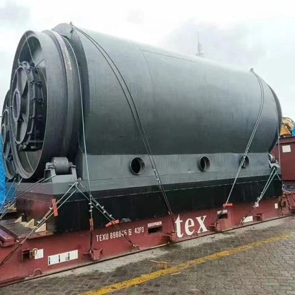 Top technology waste tyre recycling machine to oil