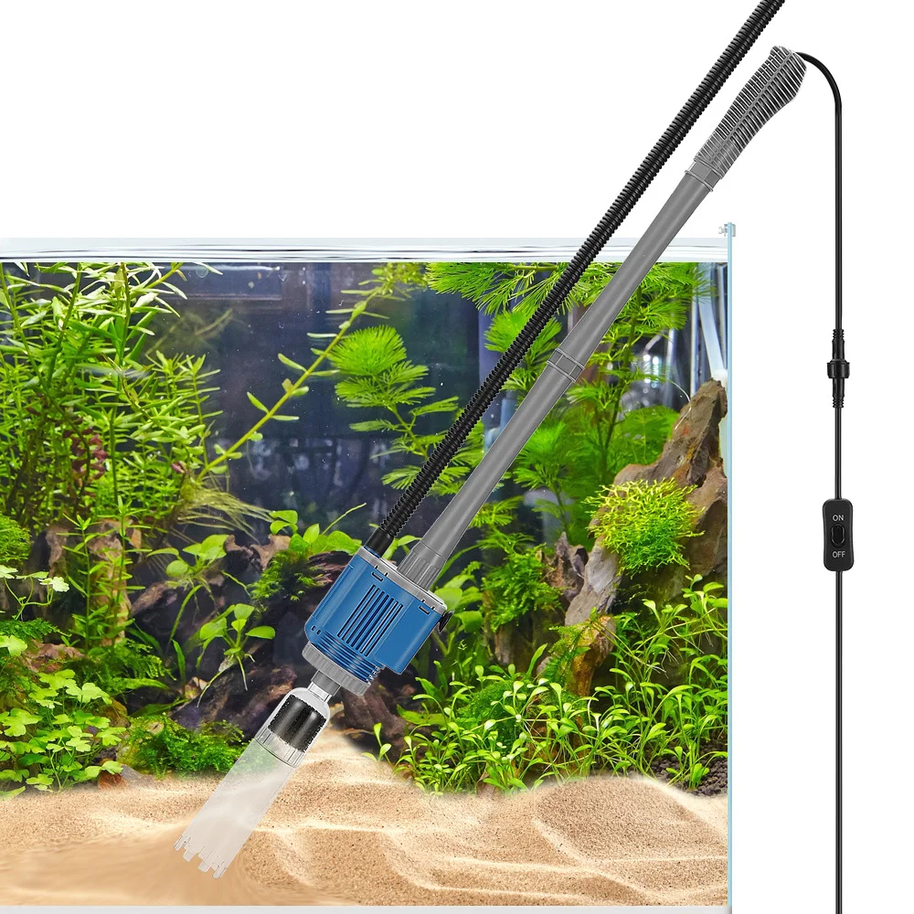 Gravel Cleaner Vacuum Fish Tank Cleaner Tools for Aquarium Water Cleaning Changer