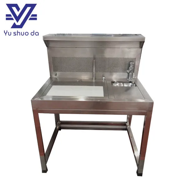 Wholesale price funeral equipment pathological grossing dissecting table