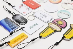 YTS  2022 New Personalised Custom RFID rewritable 125khz proximity smart card Epoxy Key Tags Nfc Smart Proximity Chip Card