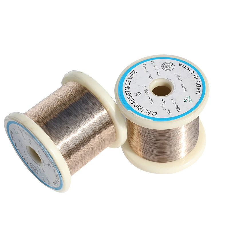 Jiangsu Haiwei 6J12 Manganin Alloy Copper Nickel Electric Resistance Alloy Heating Resistance Wire for Industry