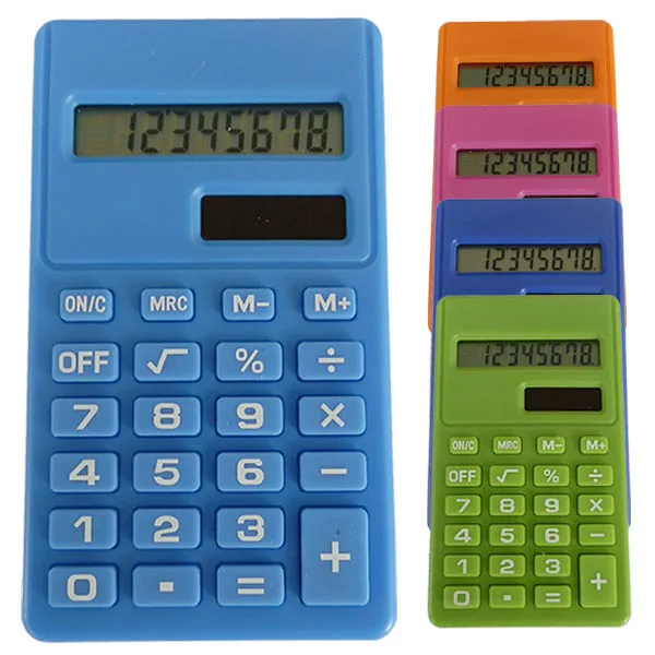 Best wholesale Cheap promotion gifts 8 digits mini electronic pocket Calculator General Purpose Calculator