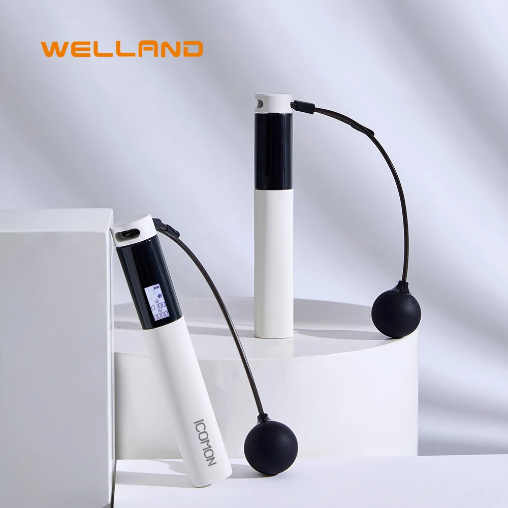  Healthy Exercise Accurate Record Color ODM Smart Connected Silicone Electronic Jump Skipping
