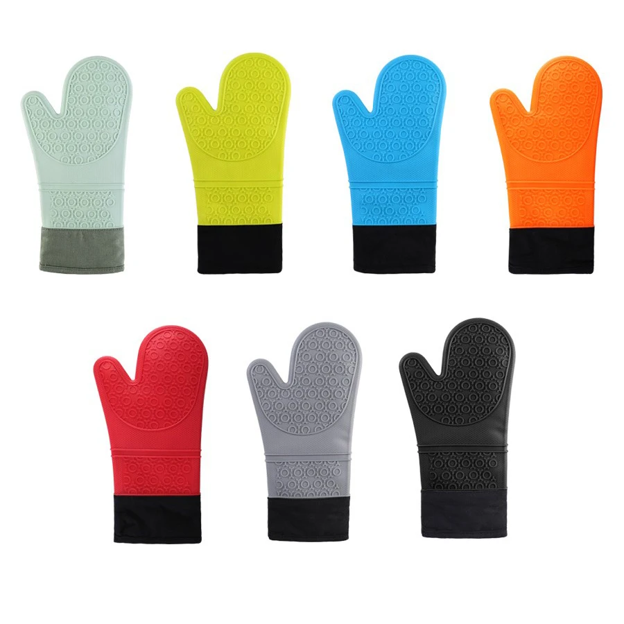 Colorful Anti Slip Scald Latex Household Rubber Oven Gloves