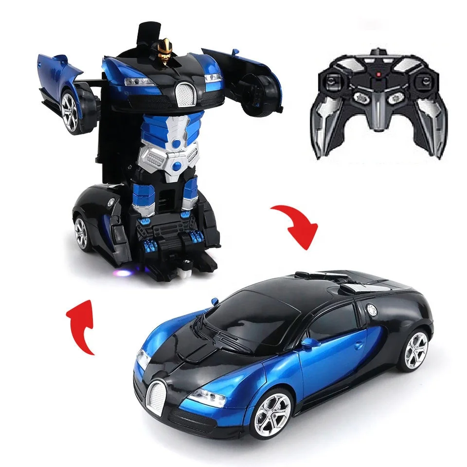 1:18 5WD Радиоуправляемый трансформационный автомобиль игрушка робот деформационный Робот Игрушки