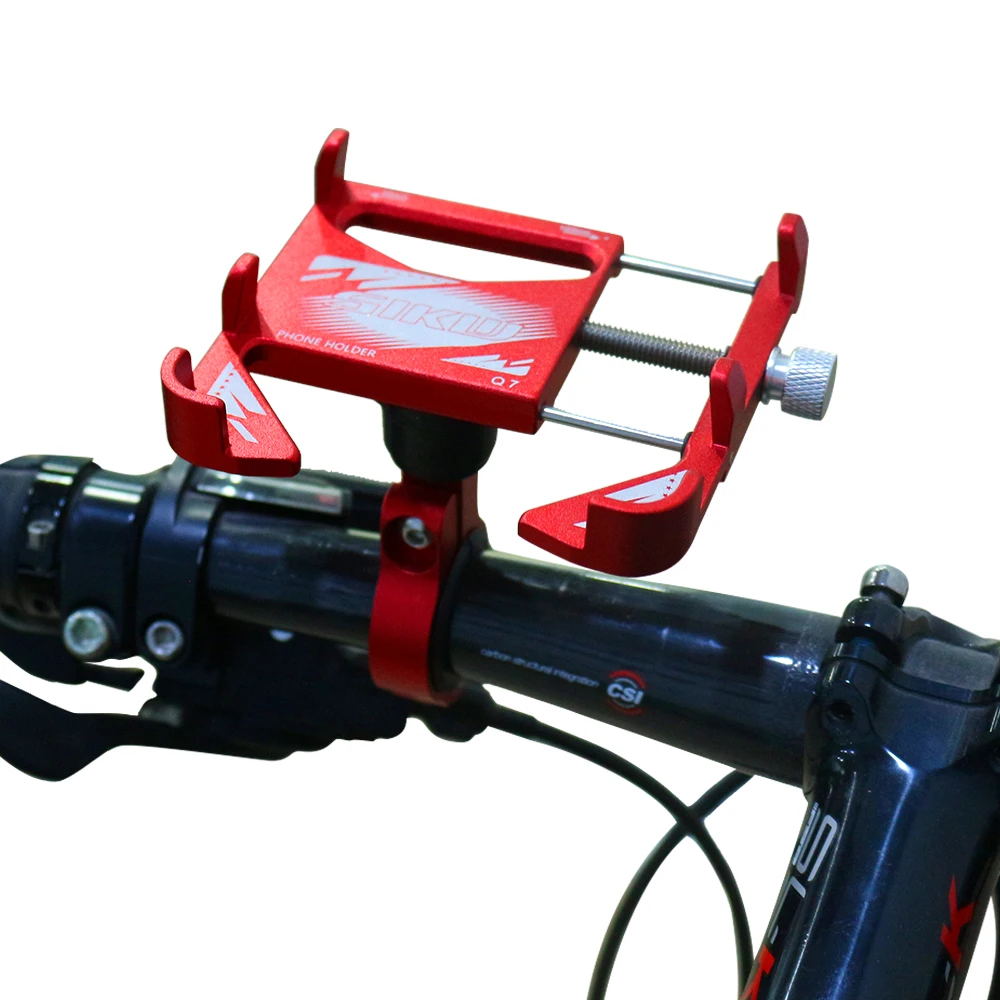 metal OEM ODM phone holder for bike adjustable motorcycle bike phone holder case outdo bicycle phone holder