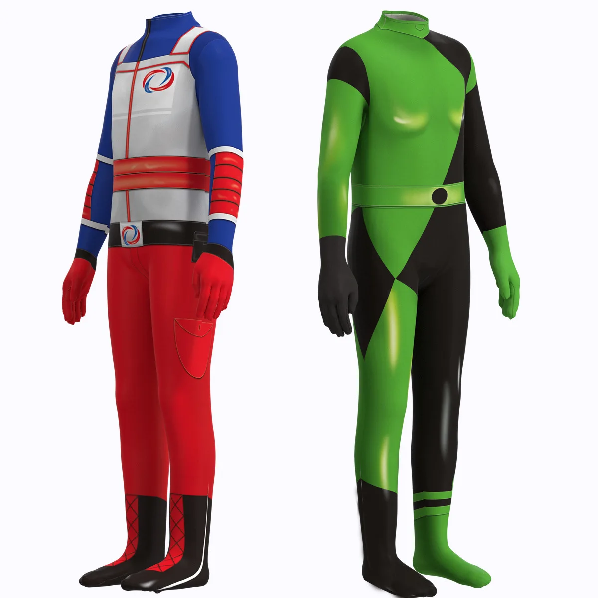 Adventure of the No Super Boy Kid danger cosplay costume one-piece tights,cosplay costume anime for Child