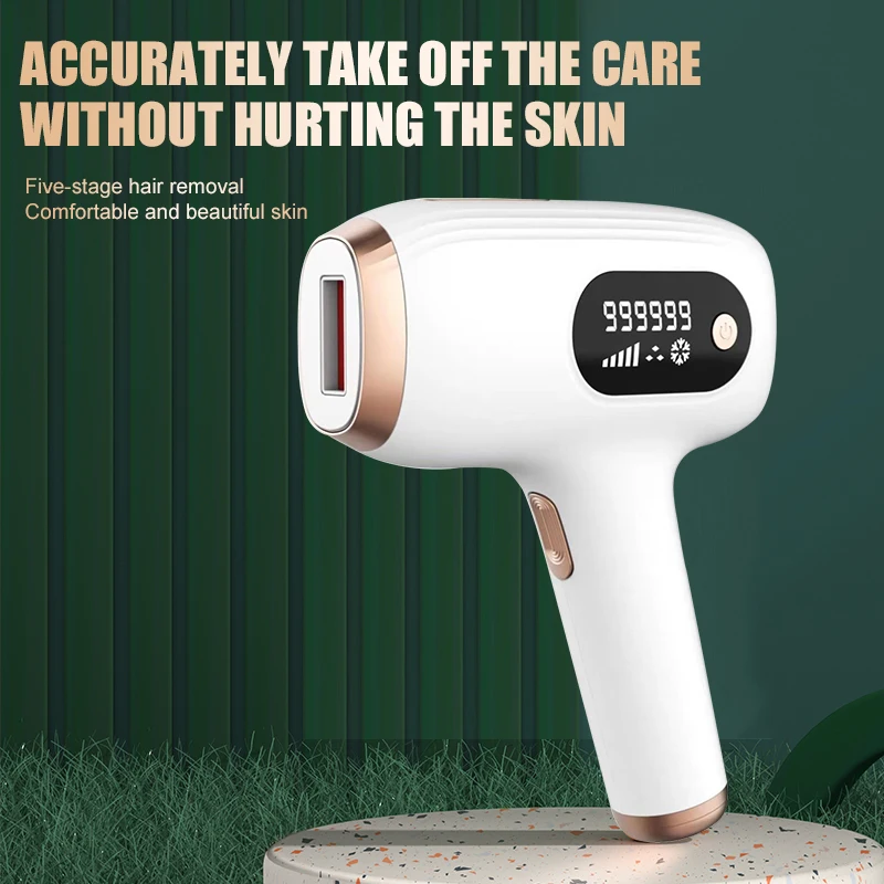 IPL Hair Removal Permanent Painless Laser Hair Remover Device Upgraded 990000 Flashes for Facial Whole Body Women and Man