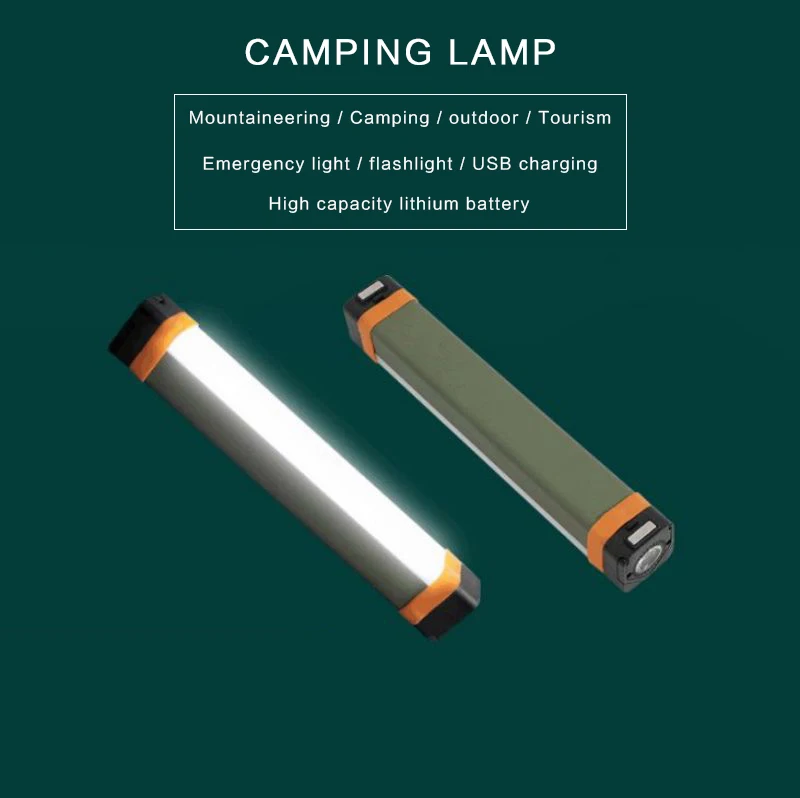Новая многофункциональная портативная светодиодная наружная лампа для кемпинга с usb-зарядкой, противомоскитная функция, аварийная лампа