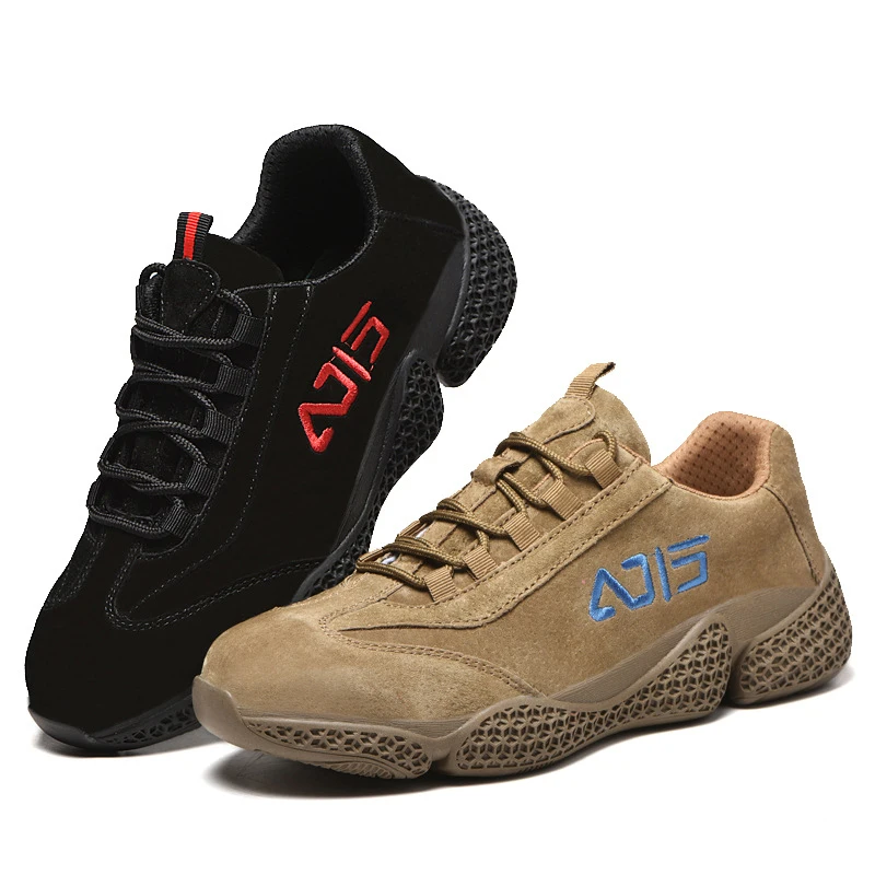 Light Weight High Quality Construction Safety Shoes For Men