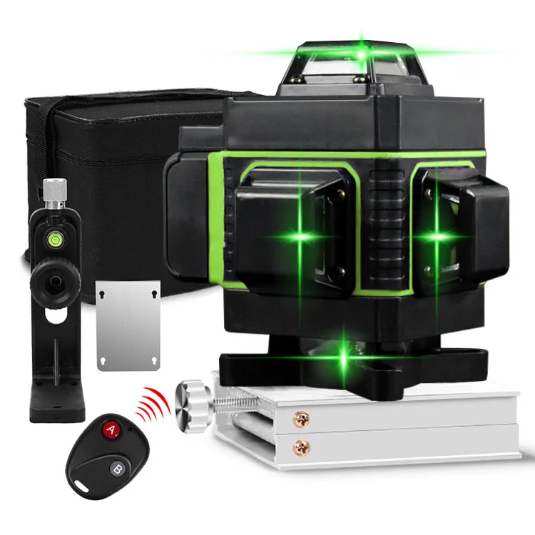 JSD 12 Lines Self Leveling 3D Auto Rotary Construction Tool Nivel Laser Level 360 Degree Machine
