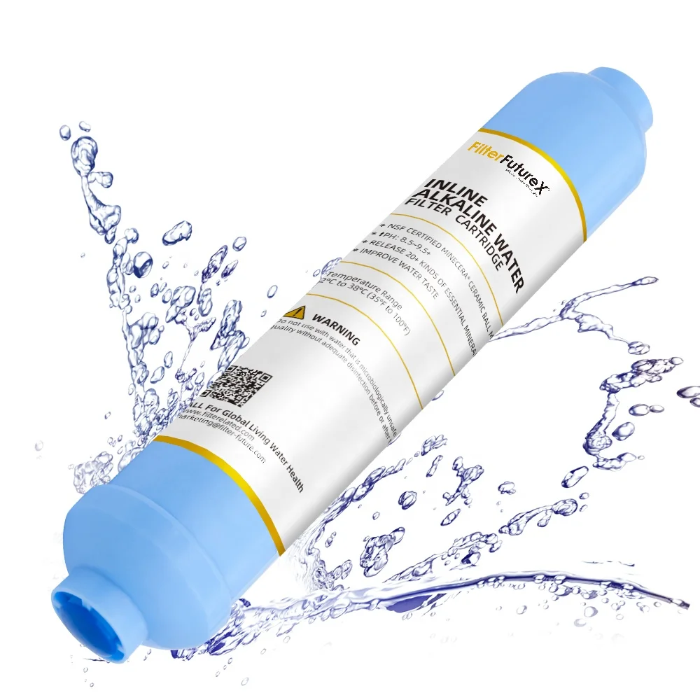 T33 High PH Alkaline Water filter Cartridge High PH 8 Mineral Water Filter Cartridge 10 Inch