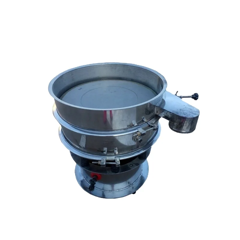 Sieving Zinc Dust Rotary Vibrating Sieve Machine