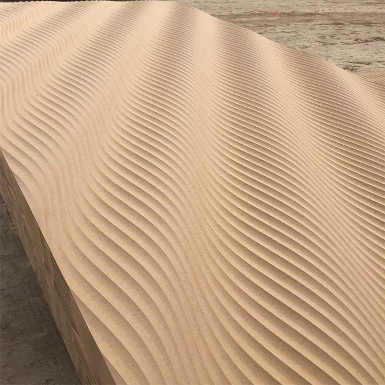 China Manufacture Wholesales natural veneer melamine 10mm mdf wood craft shapes of high quality