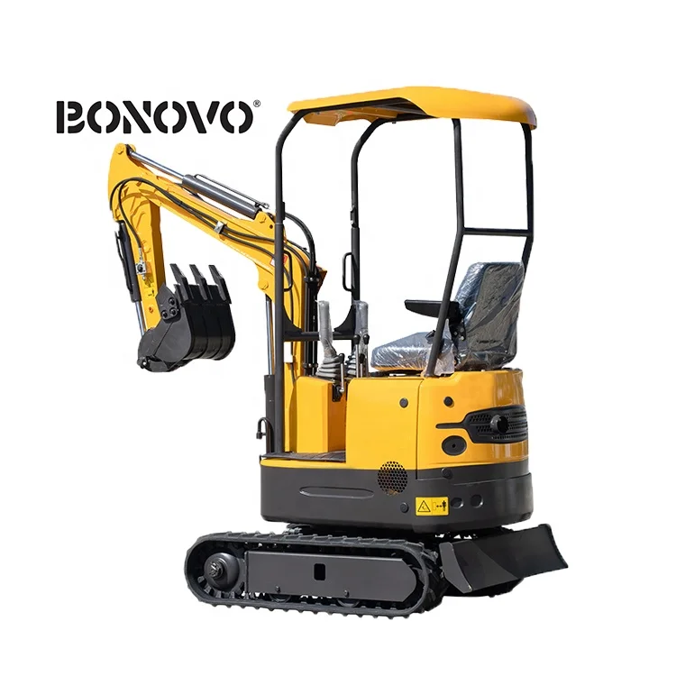 Bonovo хит продаж Мини экскаватор 1 тонна дешевый мини гидравлический микро