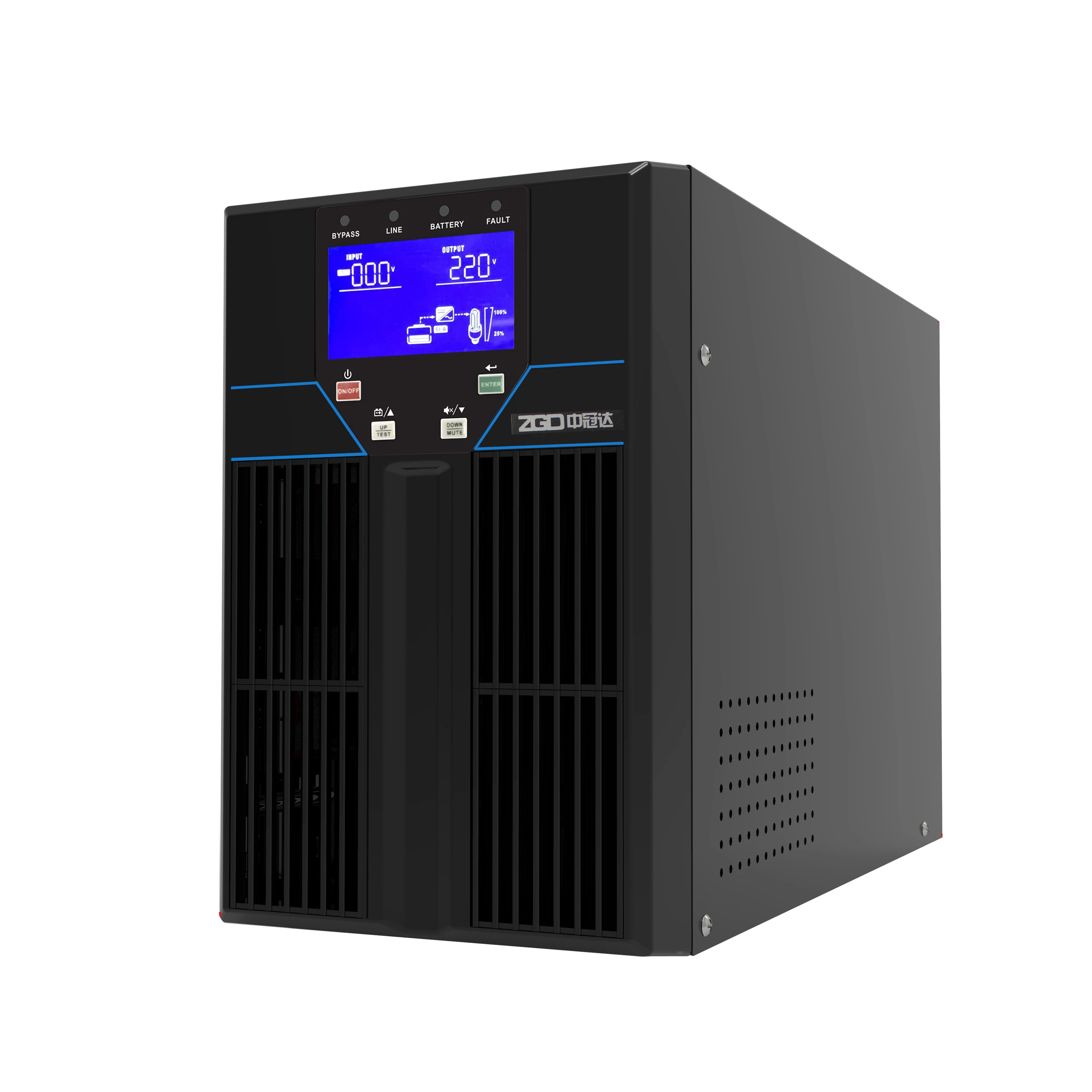 3kva high frequency ups power system online ups 110v for  CCTV solution