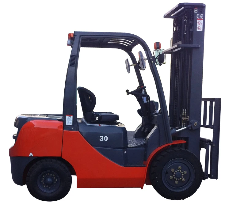 3ton 3000kg Manual Diesel Forklift Trucks with CE ISO with Japanese Engine Fork Lift Truck