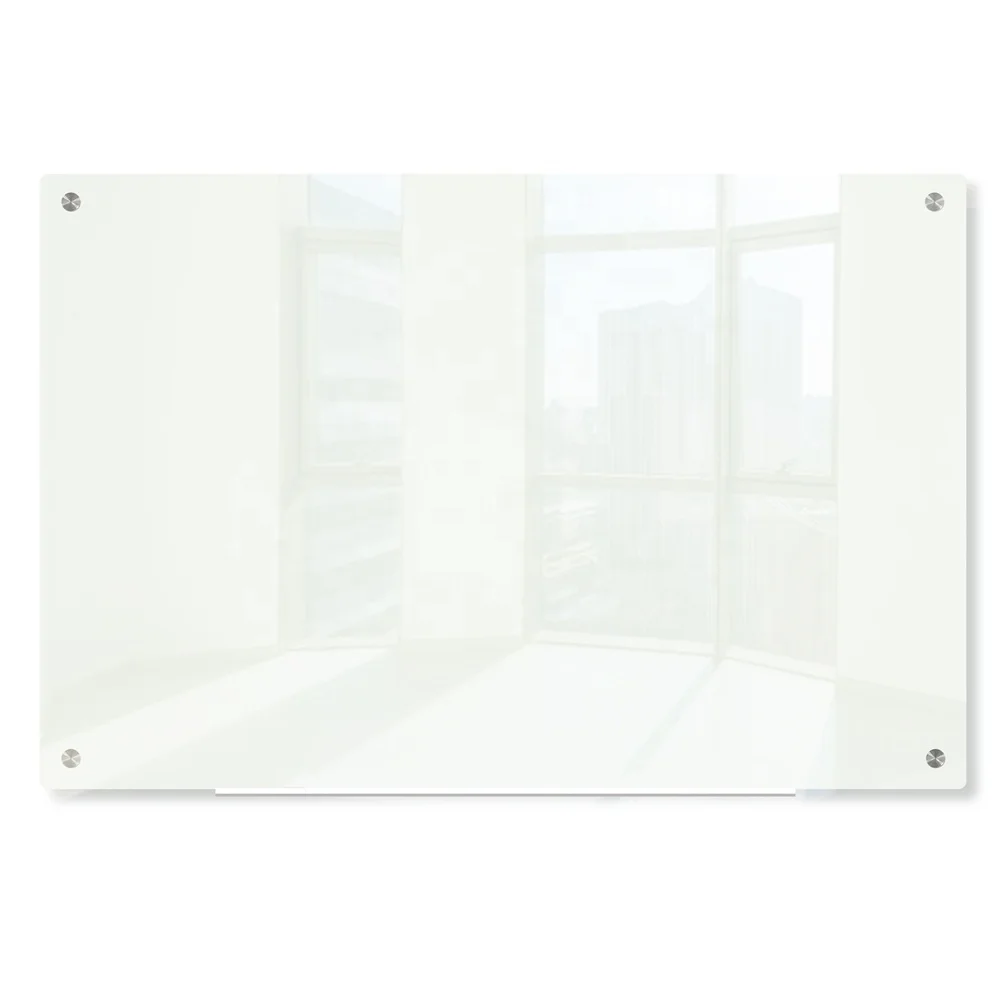 Factory Direct Low Iron Tempered Glass Magnetic Dry Erase Board For Meeting Office Or Classroom