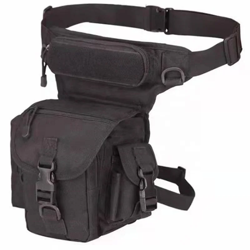 Waterproof Outdoors  Camouflage  Hunting  Waist Belt Hip Motorcycle Tactical Thigh Leg Bag  saddle  bag