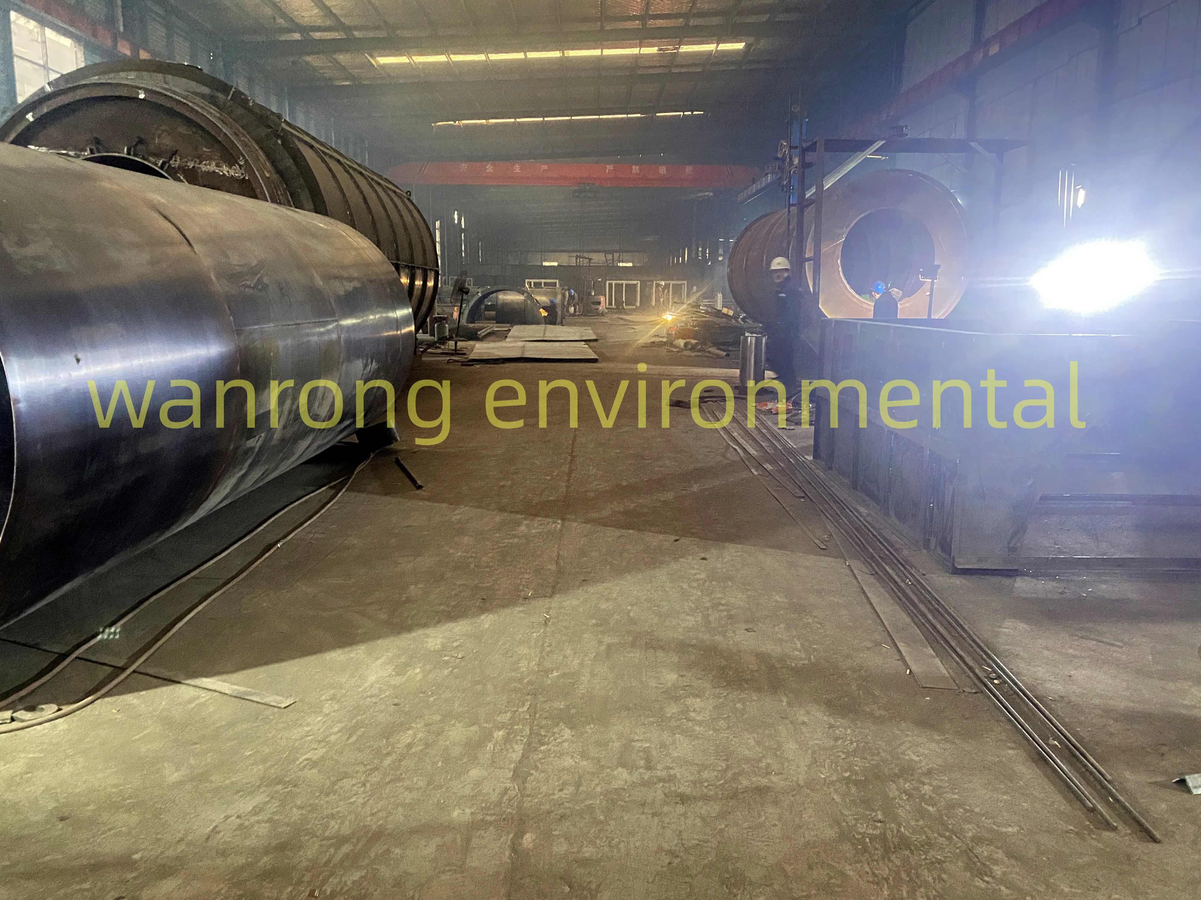 high quality economic waste tyre rubber plastic pyrolysis recycling diesel machine