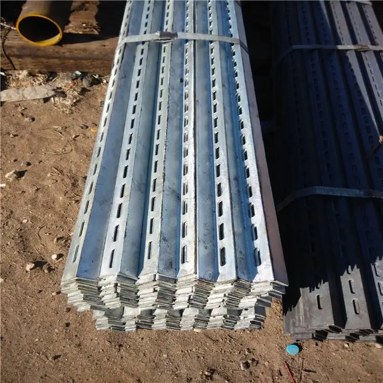 Двулинейная Прорезная Угловая штанга, стальная оцинкованная неравная угловая сталь