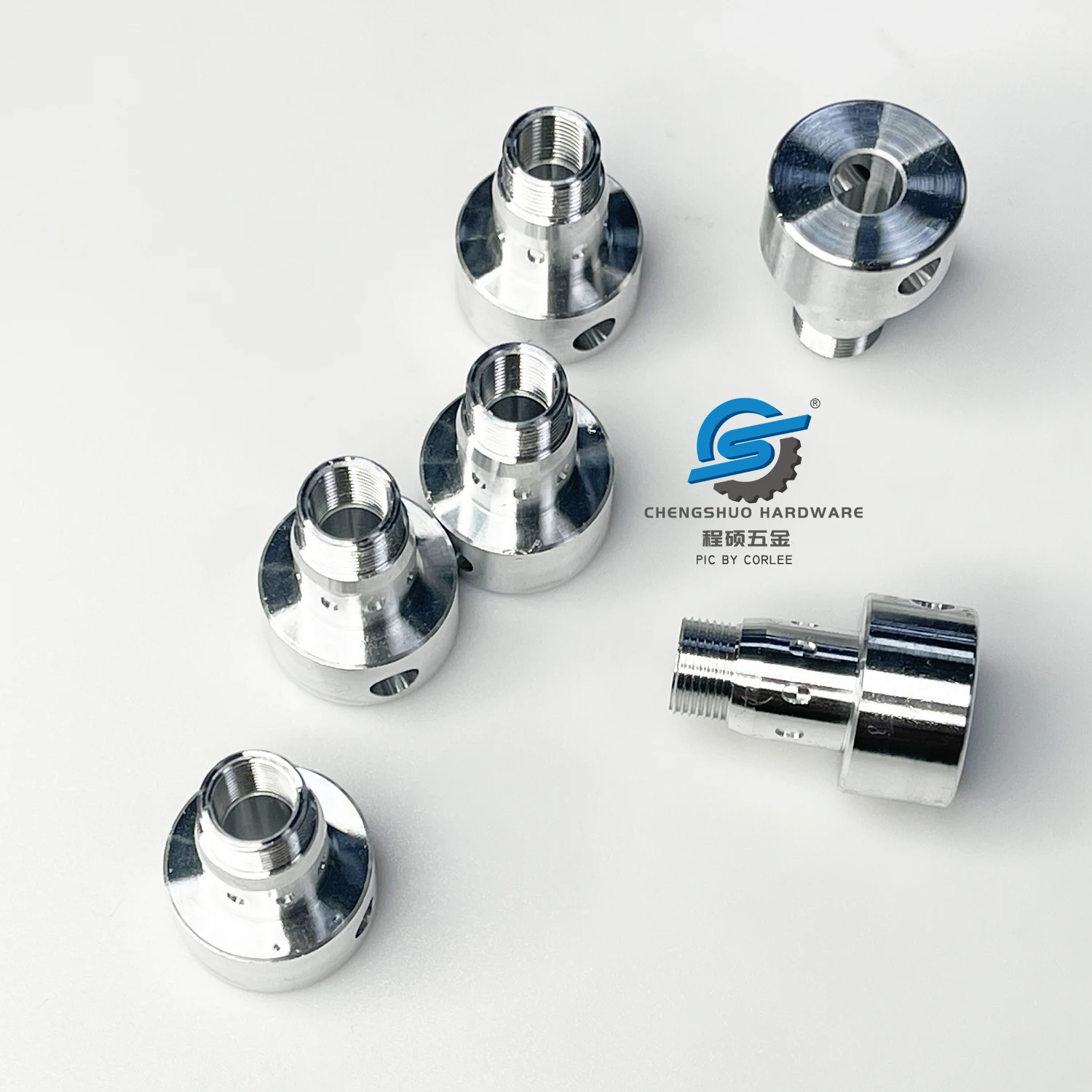 Aluminum Bolt Round Head Customized Thread CNC Machining Services Factory Turning Milling Chengshuo Hardware Machined