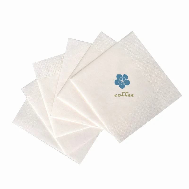 unbleached customized logo napkins paper toilet paper 3 fold bath tissue
