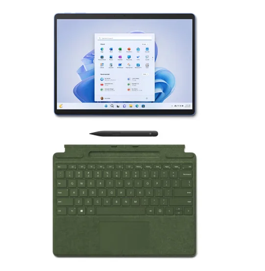 Micro soft Surface Pro 9 8G+256G 12th Generation Core i7 2 in 1 Tablet PC Blue 13-inch Touchscreen light office laptop