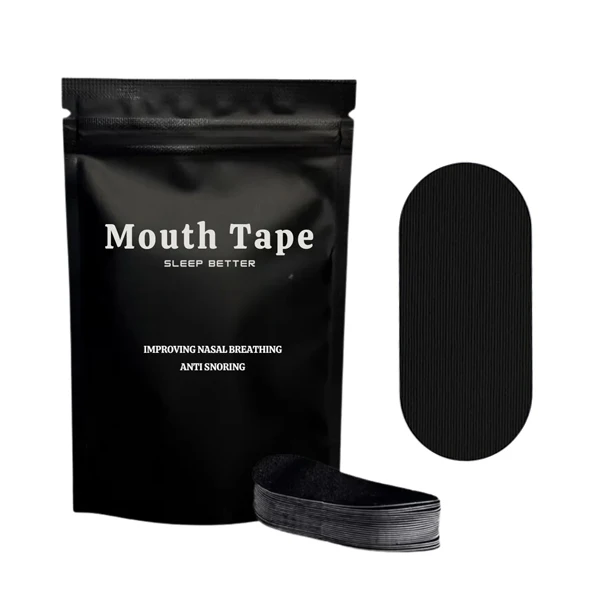 EONBON Mouth Tape Custom Logo Cotton Mouthpiece Breath Anti Snoring Snore Sleep Mouth Strips Patch Tape For Sleeping