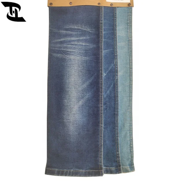 High stretch thick denim fabric with spandex 390gsm YH1689