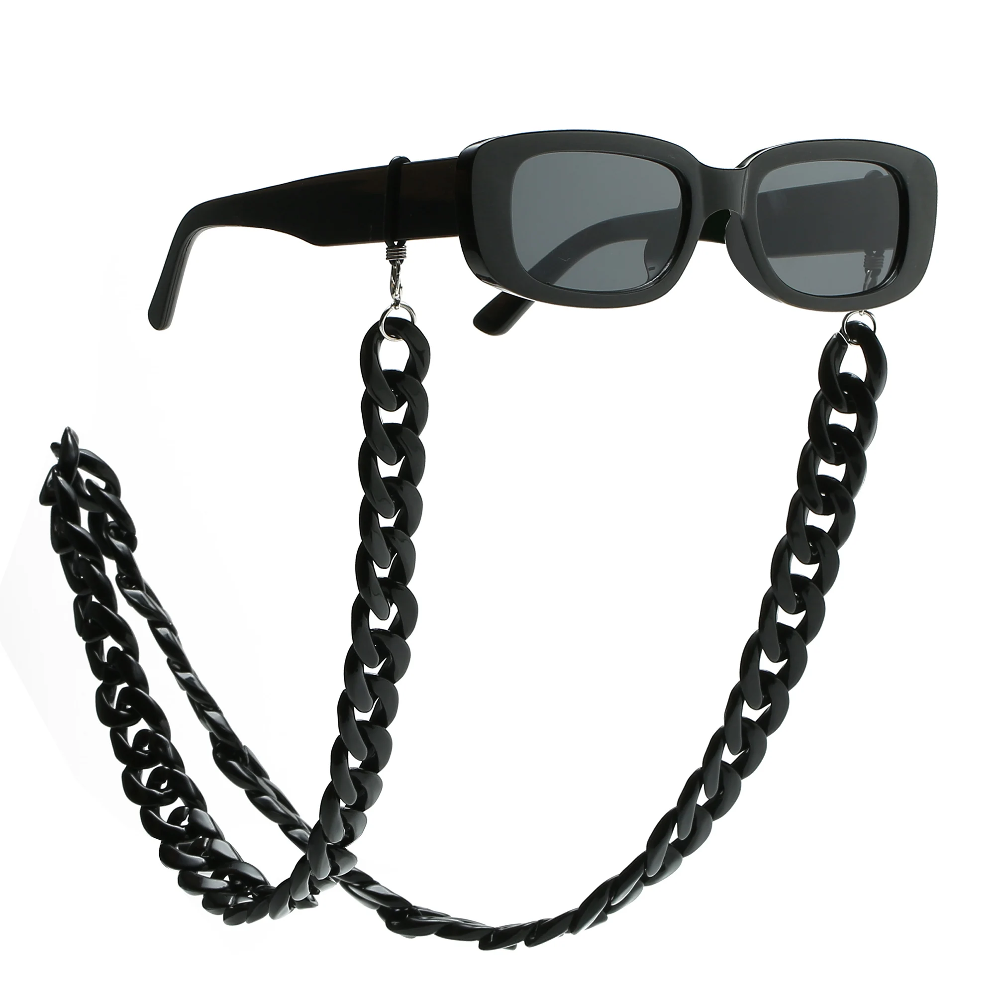 2020 Fashion Acrylic Reading Glasses Hanging Neck Chain Sunglasses Chain lanyard 21 Colors Glasses Chain eyeglasses strap Summer
