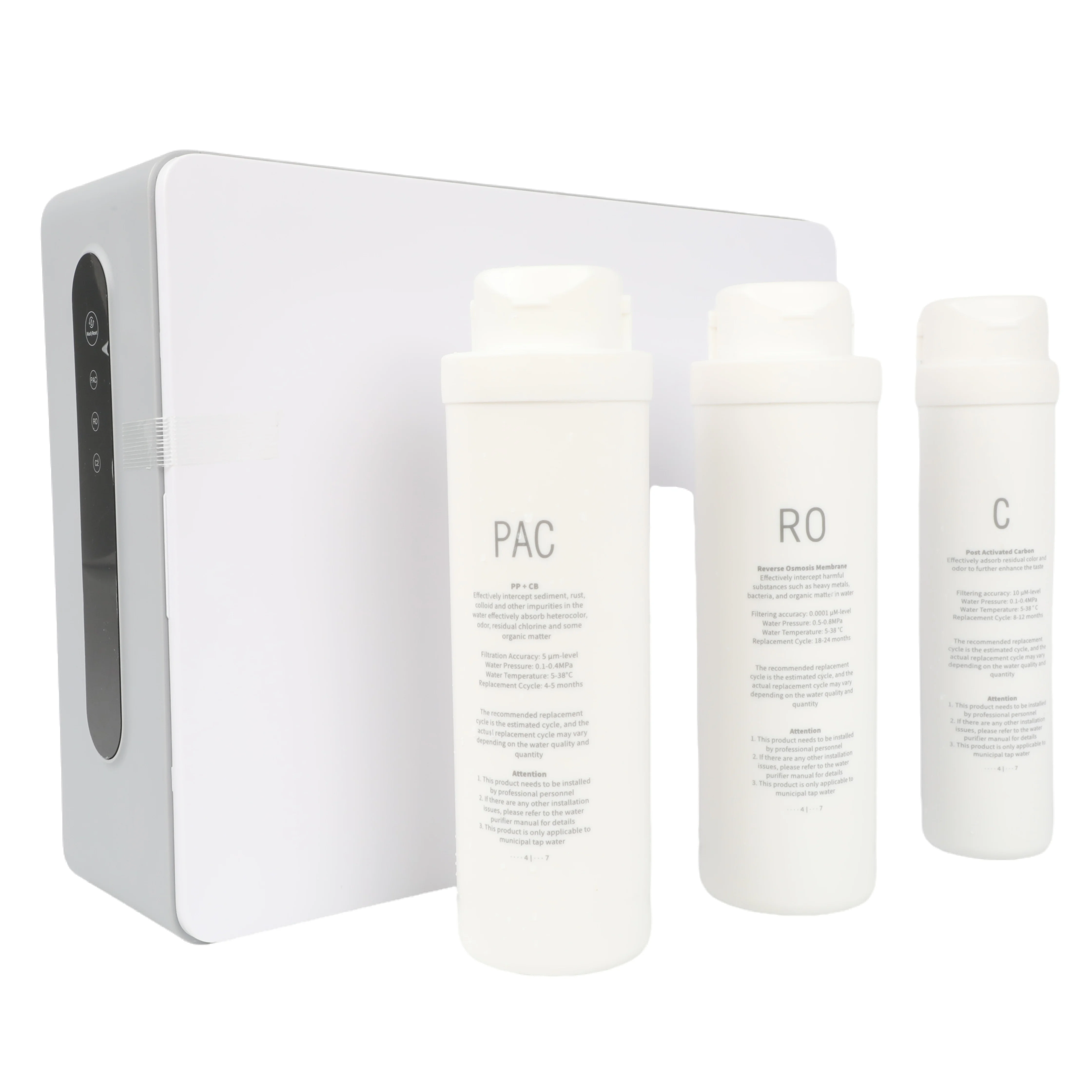 OEM400G RO Water Filter System Under Sink Reverse Osmosis Water Filtration System for Home Kitchen Apartment