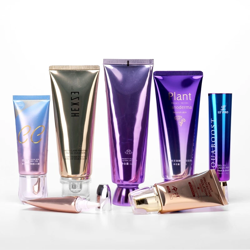 Eco- Friendly PCR Cosmetic Tube Packaging Plastic Protection Cream tube 30ml 50ml with logo printing
