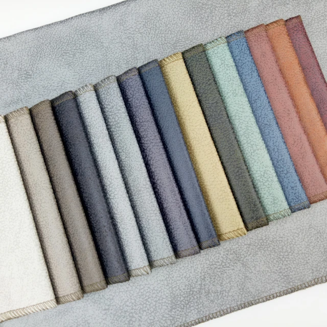 Tricot 100% Polyester Suede Fabric Sofa Fabric