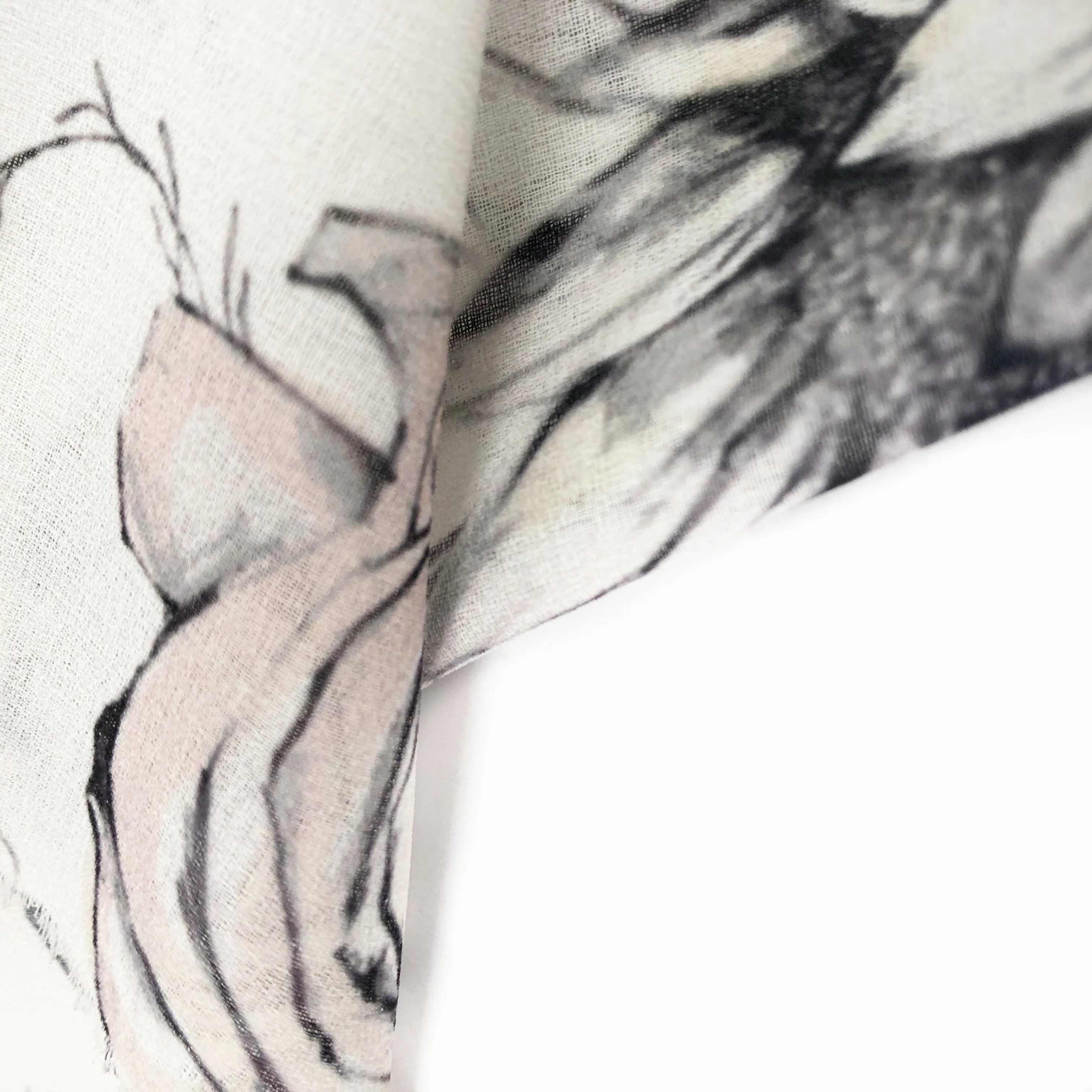 
crepe fabric Customized Design Printed Habijabi Fabric Digital Printing crepe Fabric 