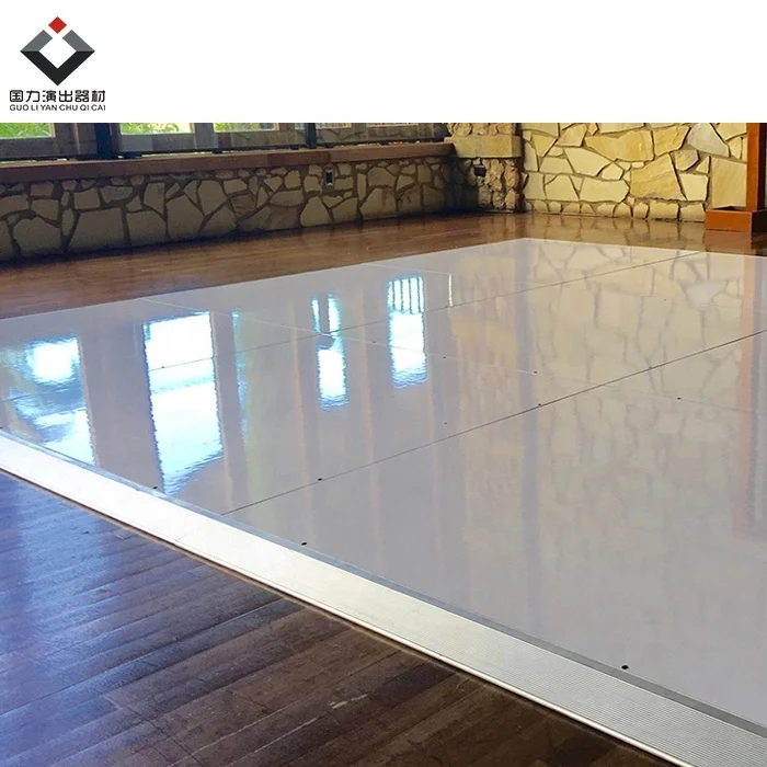 
Wedding Decoration Wooden Portable Temporary Modular Dance Floor 