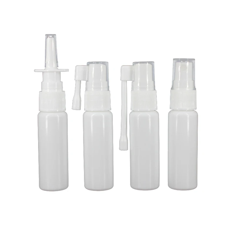 Wholesale empty nasal spray bottles10ml 15ml 20ml 30ml 60ml vial perfume spray bottle clear bottle