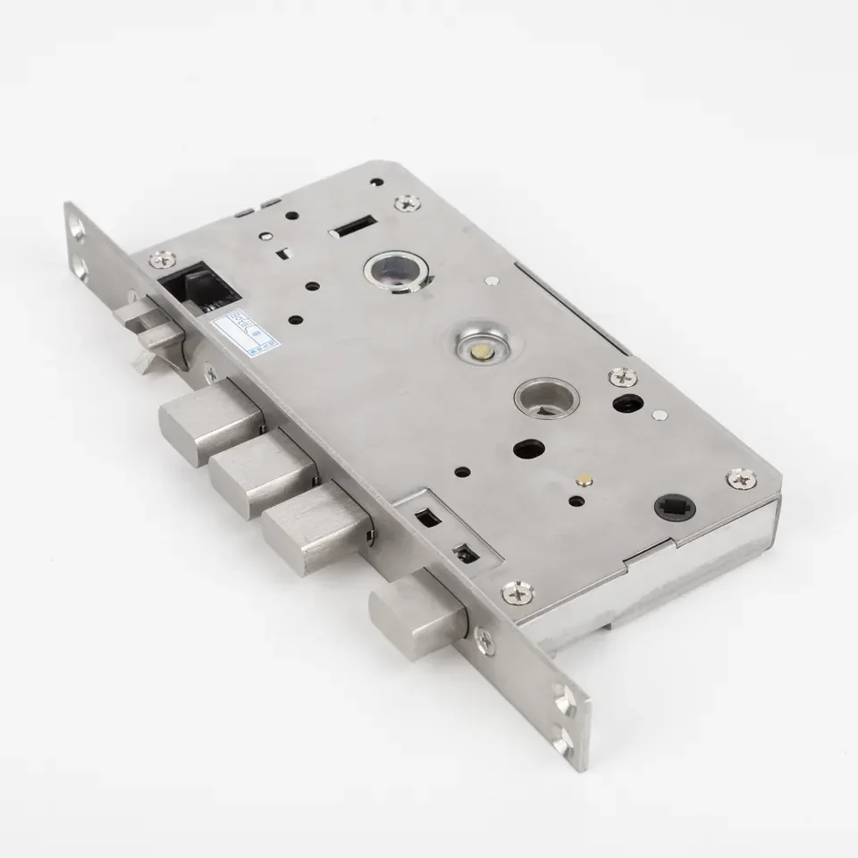 6068 Mortise For Smart Door Lock mechanical smart Standard 240*24mm Mortise High Security Stain Steel Lock Body