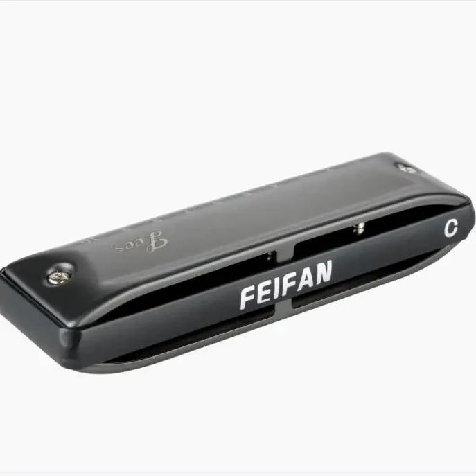 FEIFAN 10-hole Harmonica C Key Blues Blues Paddy Beginner Student Adult Professional Playing