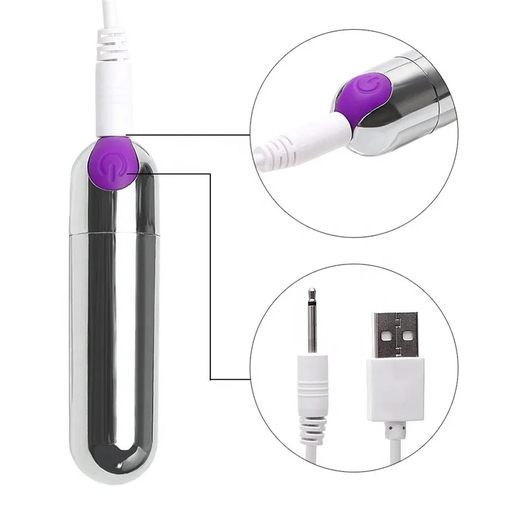 Power bullet vibrator USB charge mini bullet vibrator g spot stimulator bullet vibrator