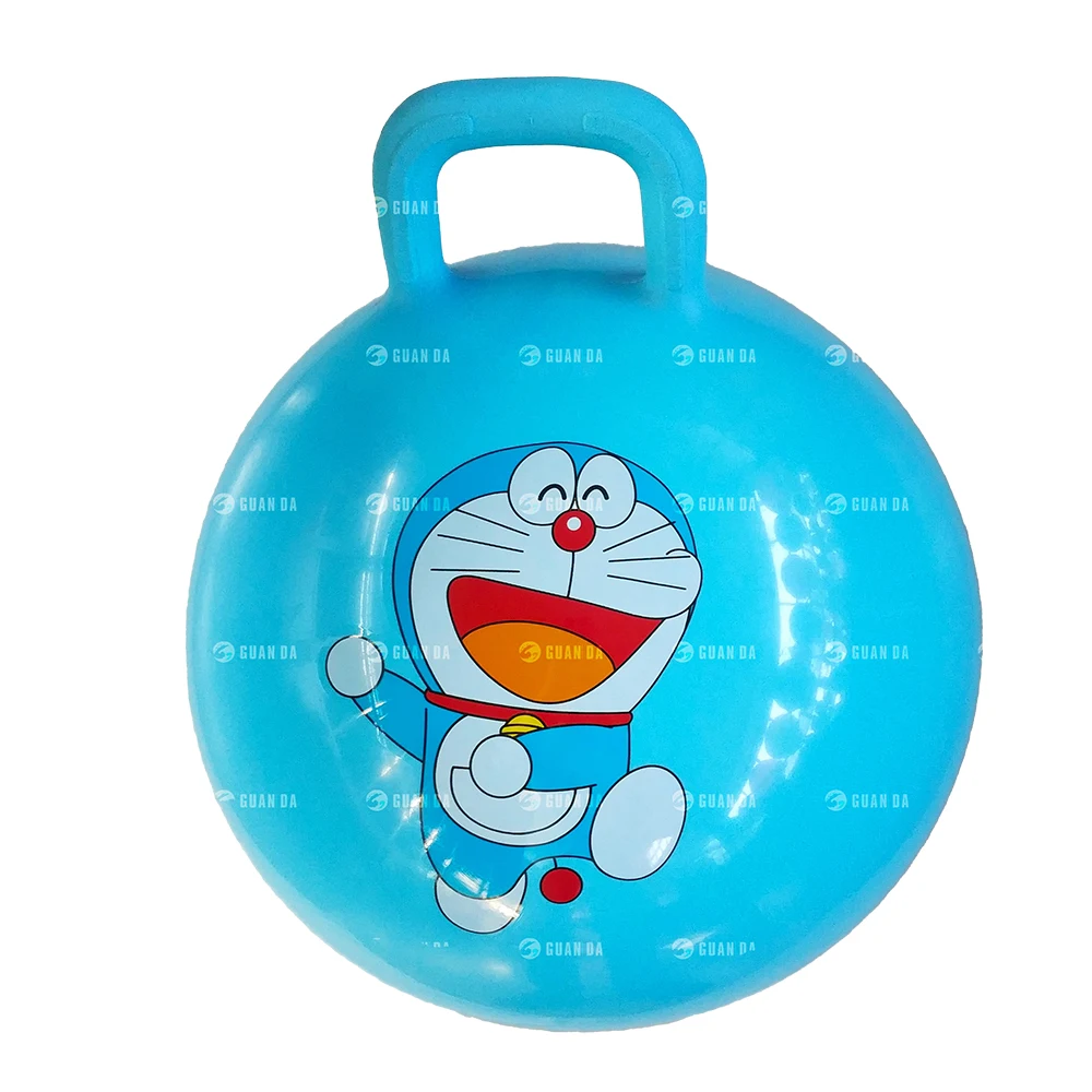 Good price Wholesale price bulk 22/25/38/40/45/50/55/60/65/75 cm custom logo PVC space jumping space hopper ball