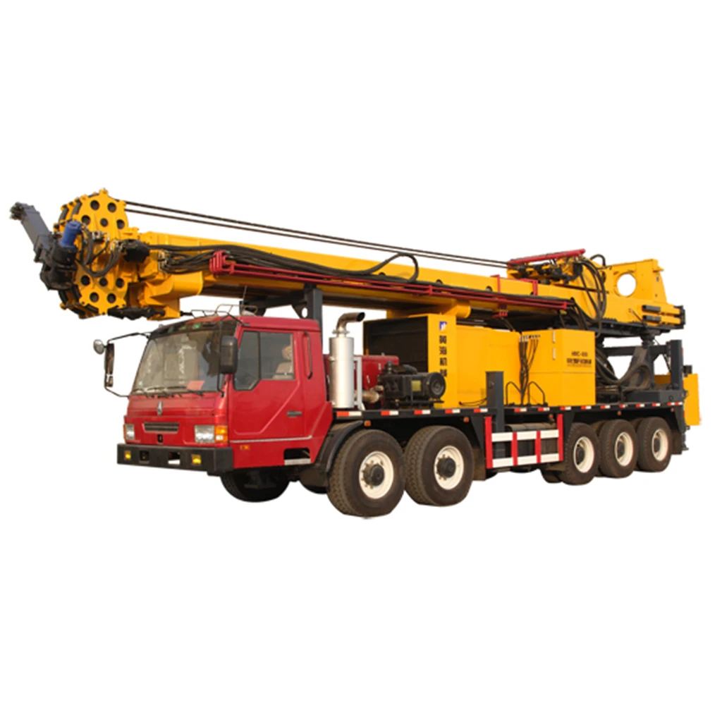 HMC-800 truck-mounted Coal Bed Methane Multi-fuction Drill Rig Full Hydraulic Drilling Rig Machine  Geothermal drilling rig