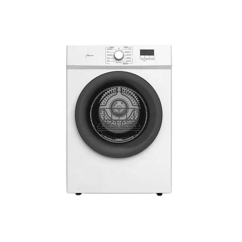 Сушилка с вентиляцией на 8 кг, сушилка для одежды, 12 программ, Белая светодиодная лампа для Новой Зеландии