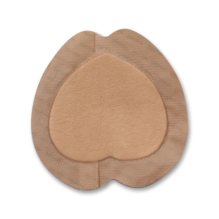 free sample adhesive plaster Hydrophilic acute burn bedsore ostomy wound care Silicone foam heavily exuding dressing