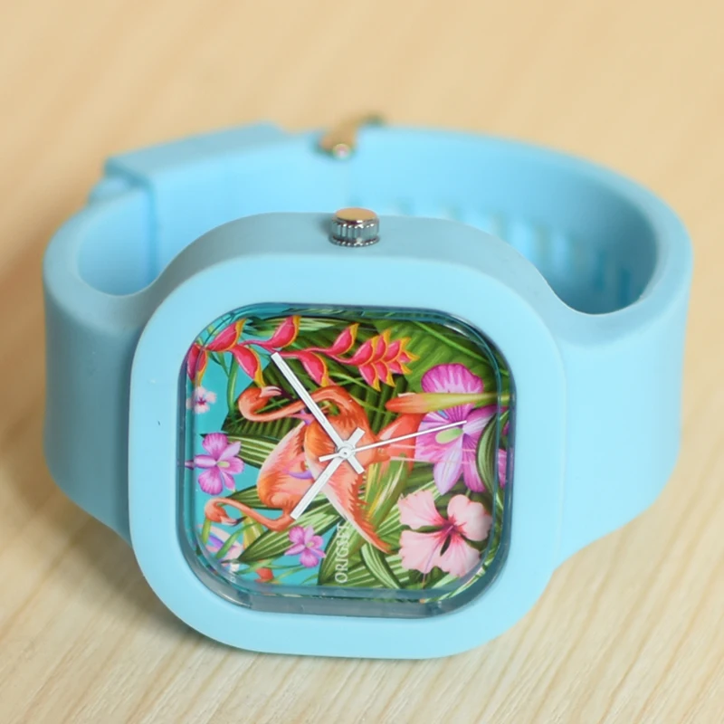 New Mold customized available 5ATM Waterproof TOP Quality Silicon Watch 2024 trendy men watches