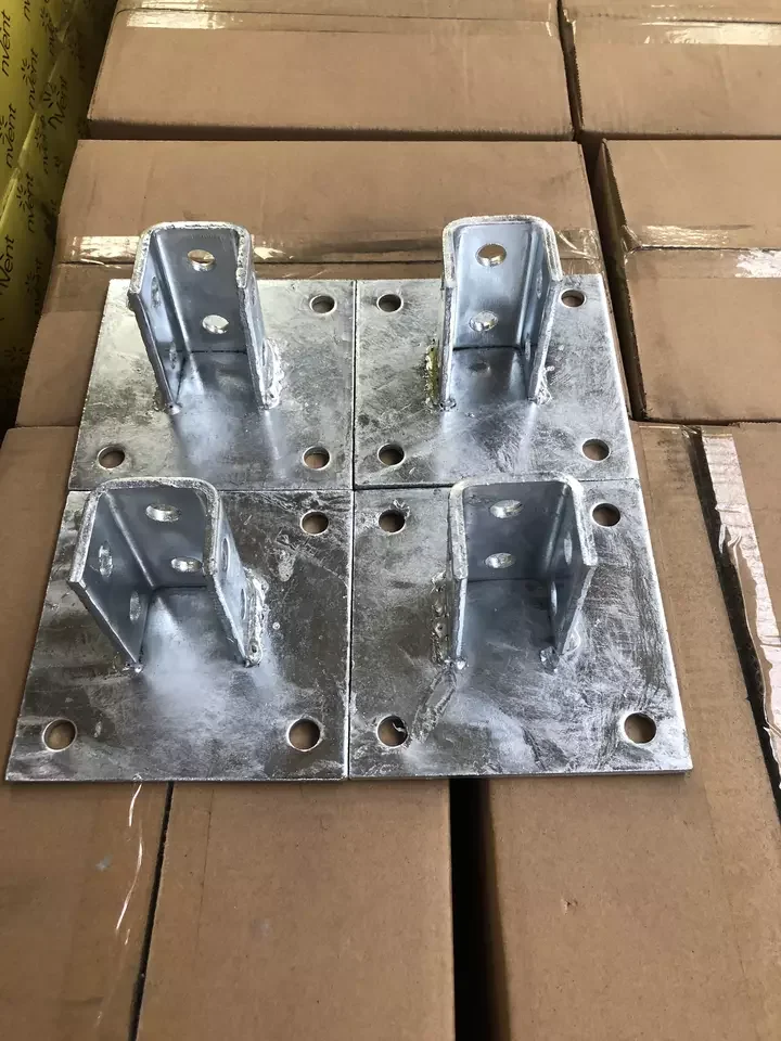 Zinc Plated or HDG Base Plate for Strut Channels