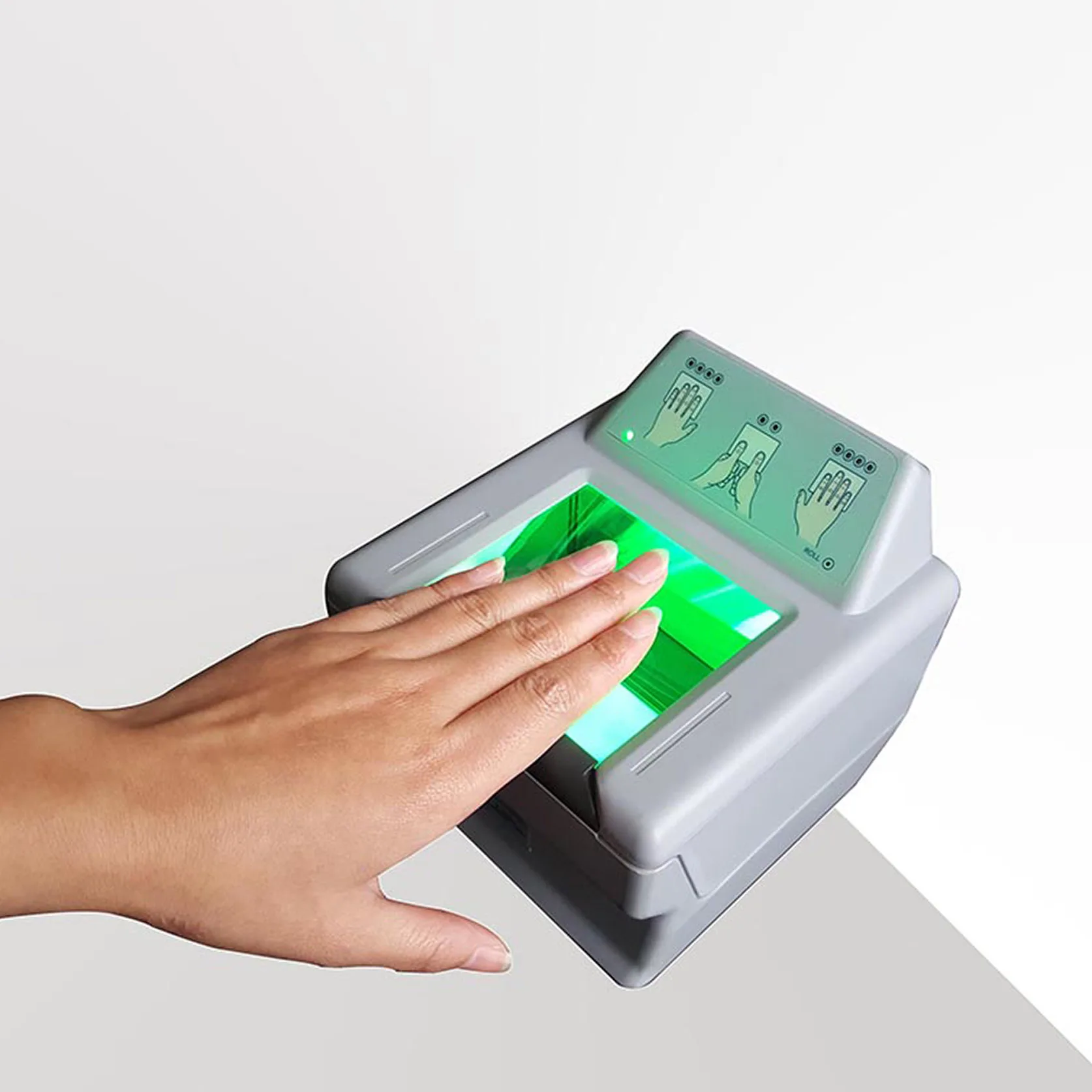 WAYPOTAT waterproof portable biometric 10 fingerprint reader outdoor 442 fingerprint scanner with free SDK