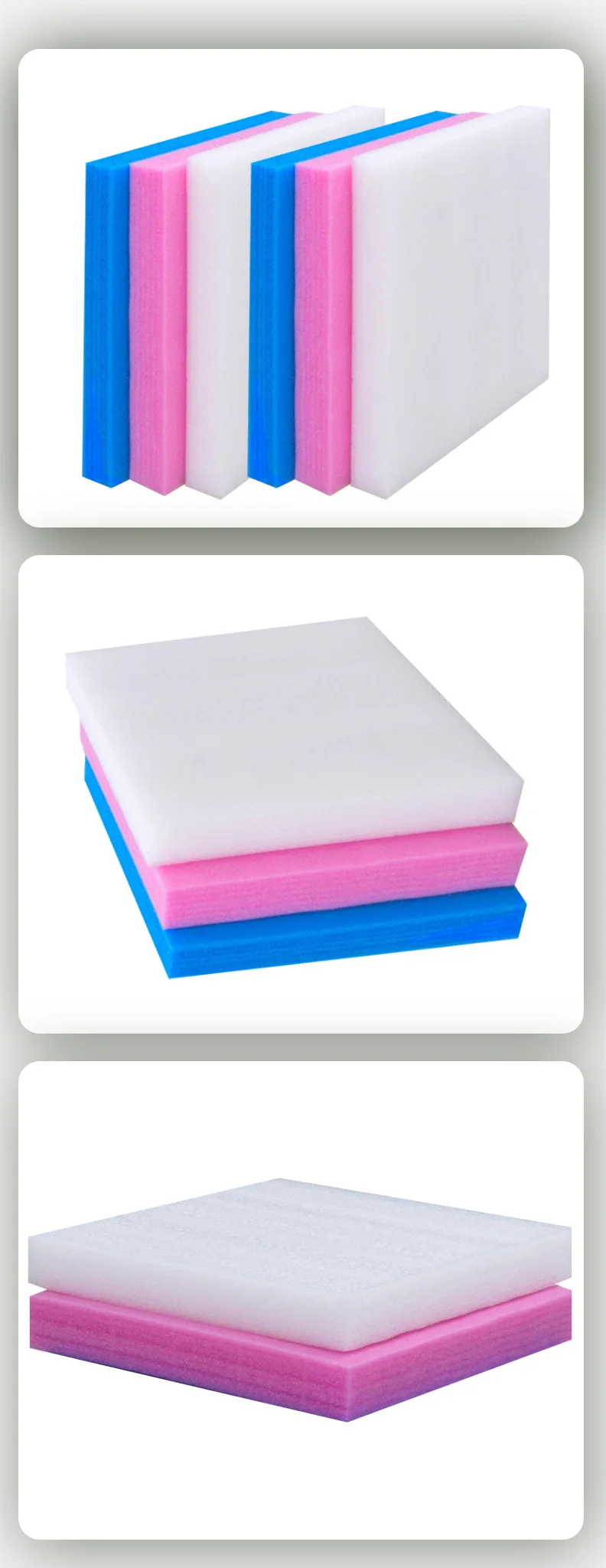 Custom pearl cotton packaging material shatter-proof foam cotton shaped inside EPE packaging pearl cotton